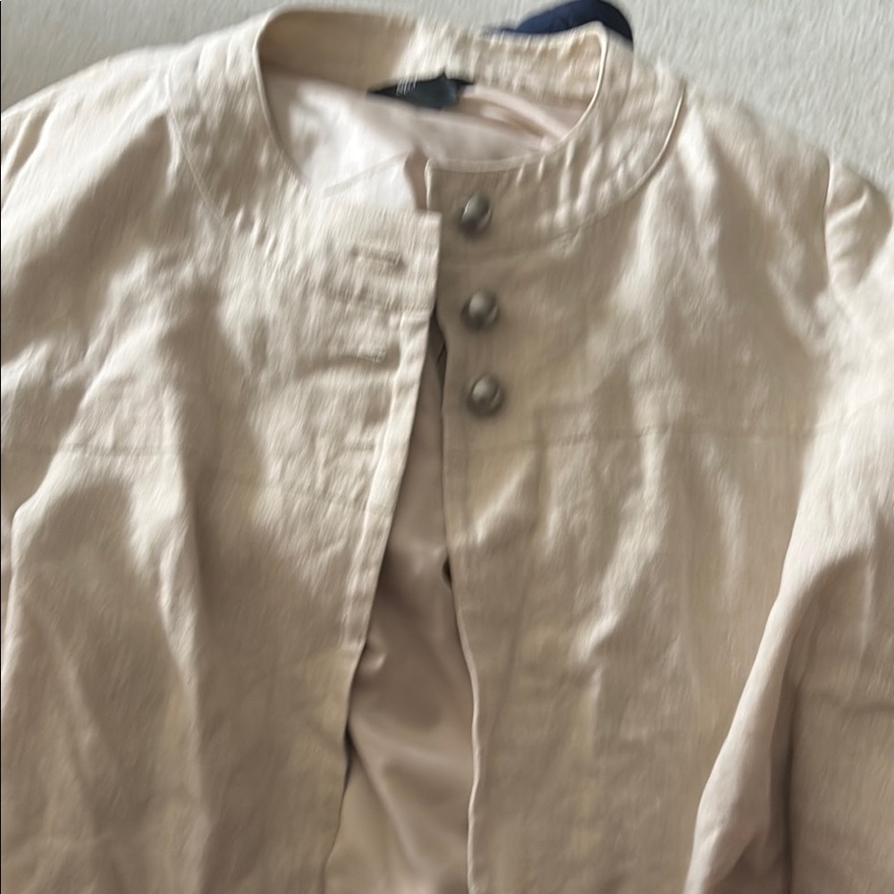 Style & Co. Cream Blazer